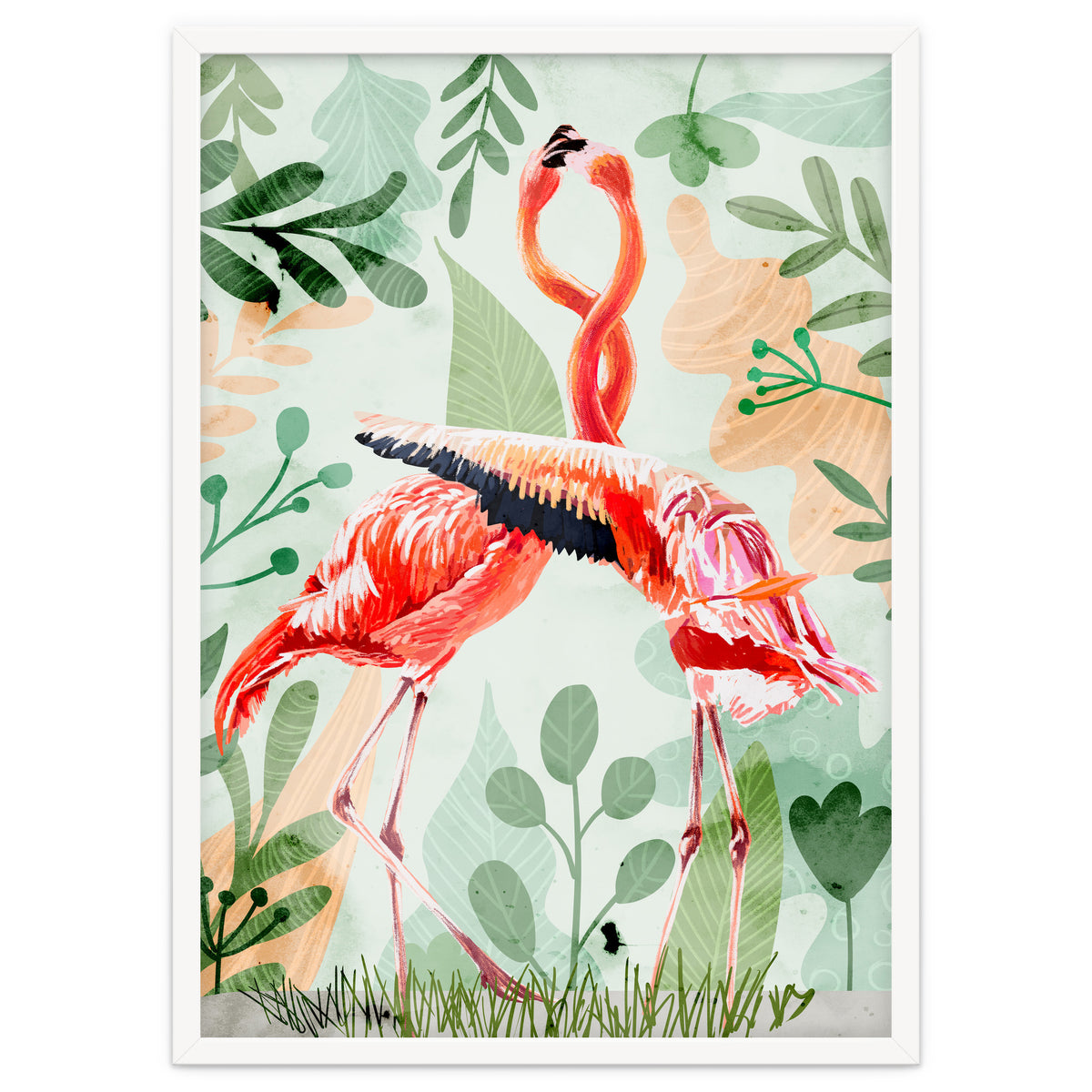 Flamingo Love