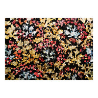 Floral Gold Geometric (Print Only)