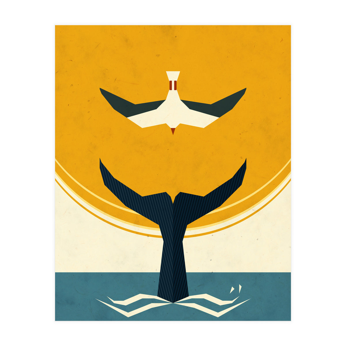 Too Big A Catch (Print Only)