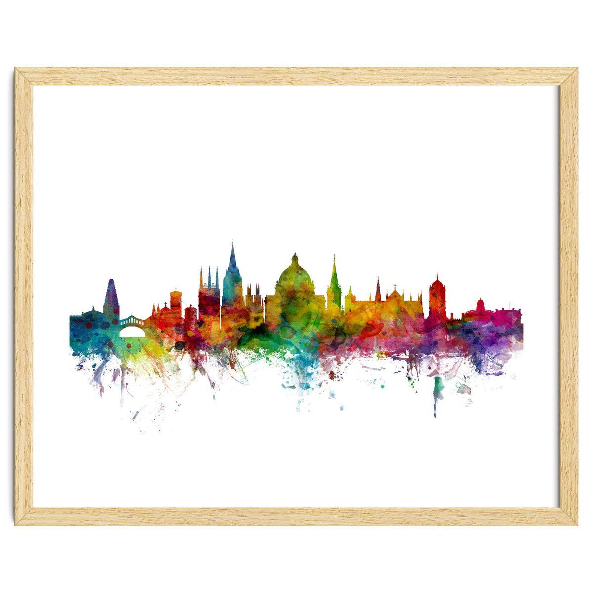 Oxford England Skyline