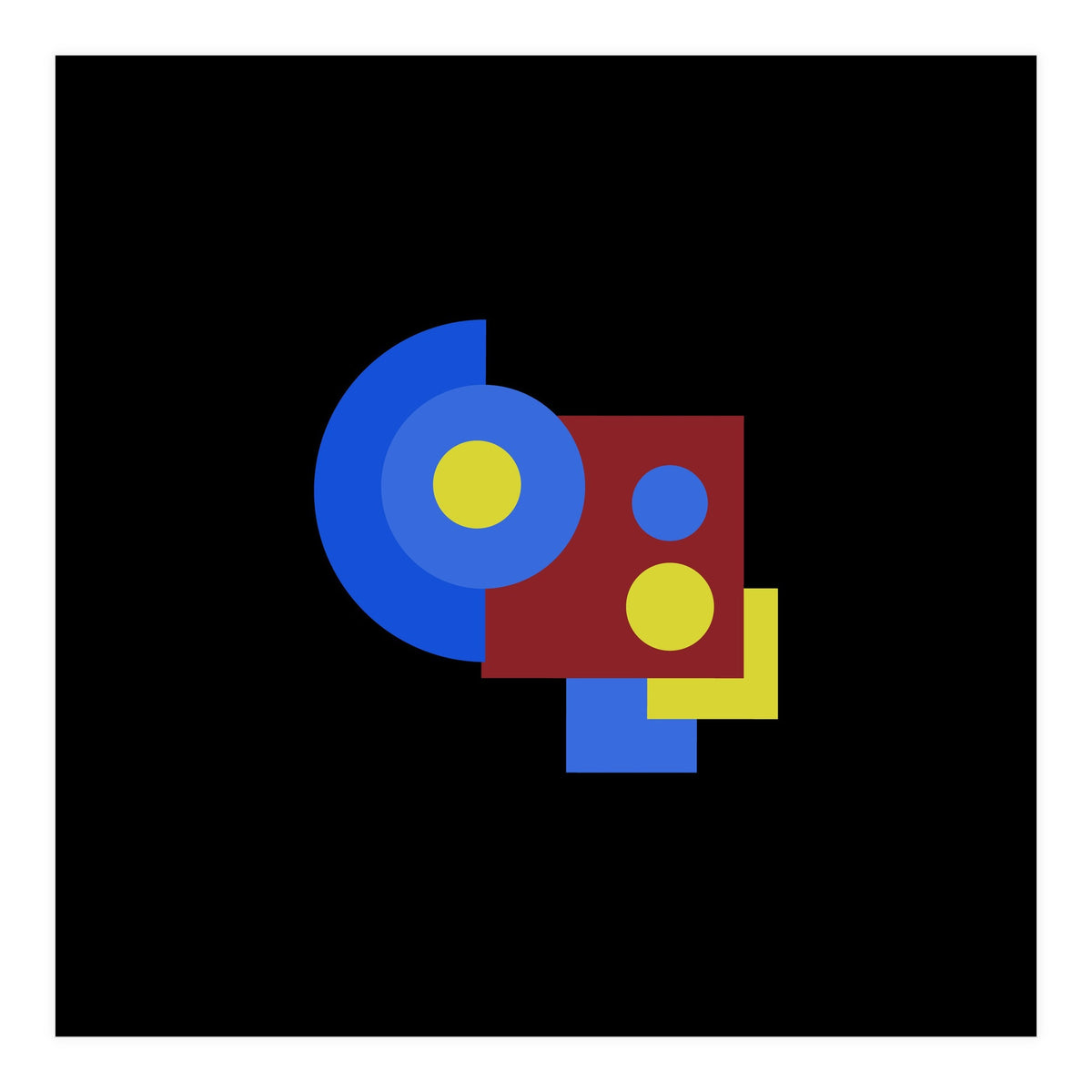 Apartment | abstract modern (Print Only)