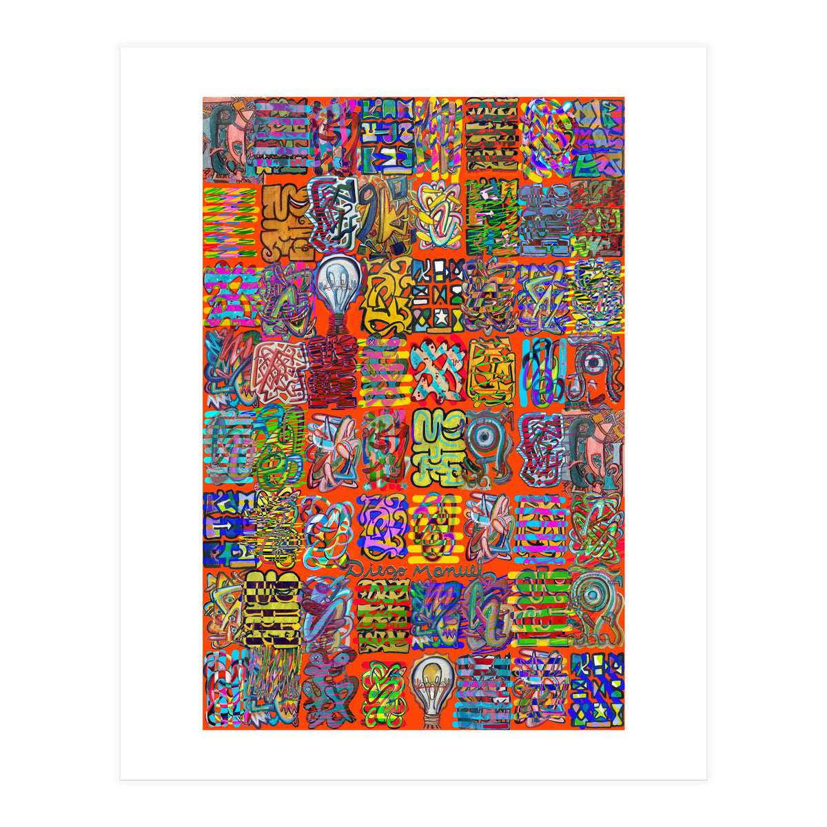 Graffitis 2021 Tapiz 109 (Print Only)