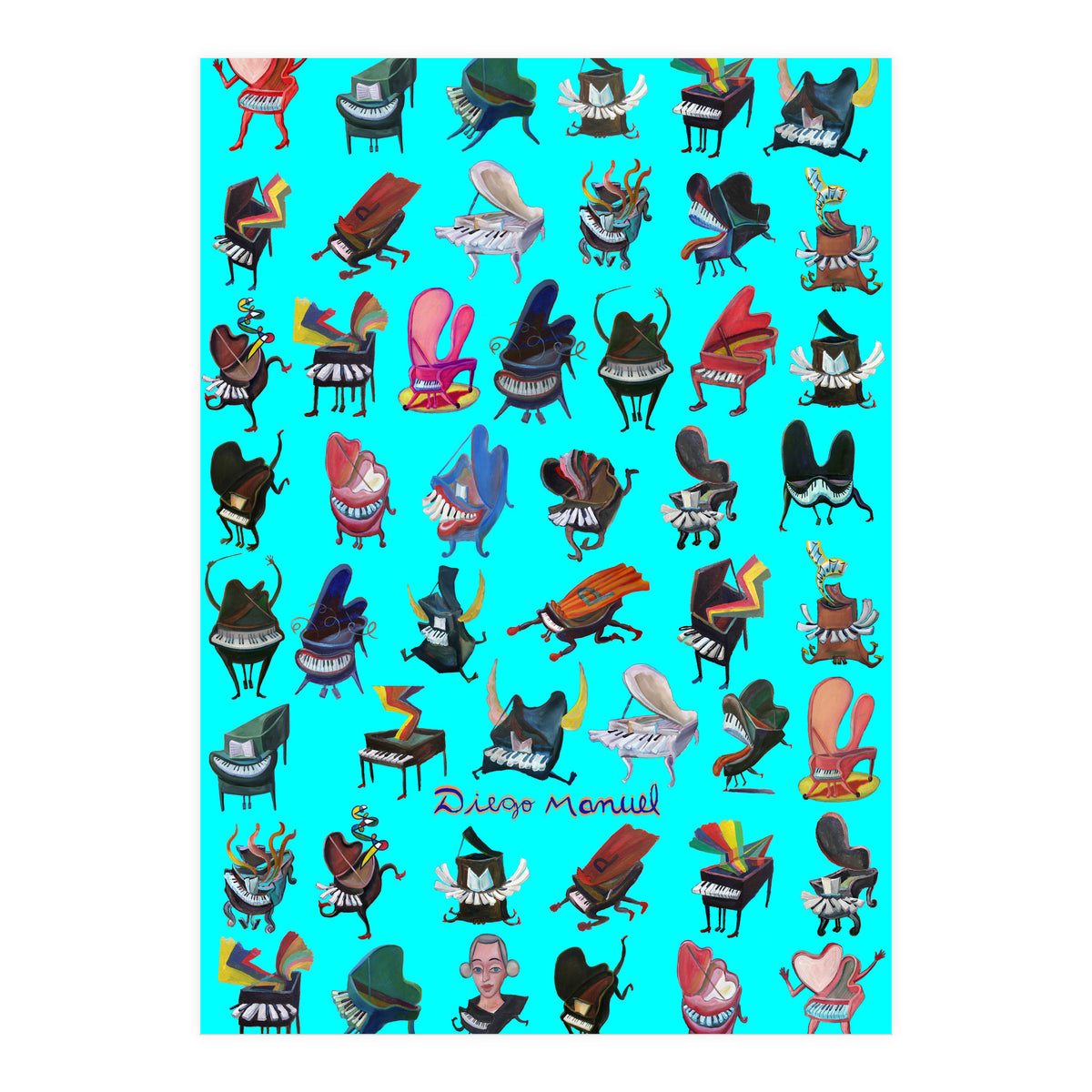 Pianos Pianos 2 (Print Only)