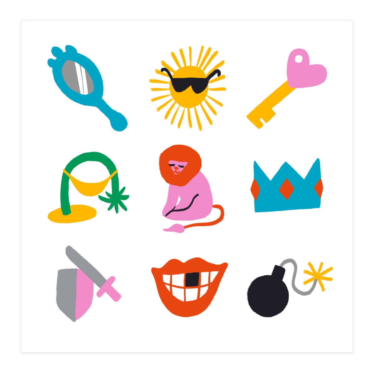 Leo Emoji (Print Only)