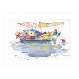 Pleasure boats paintings (Print Only) thumbnail