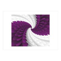 Violet Majestic Wings (Print Only)