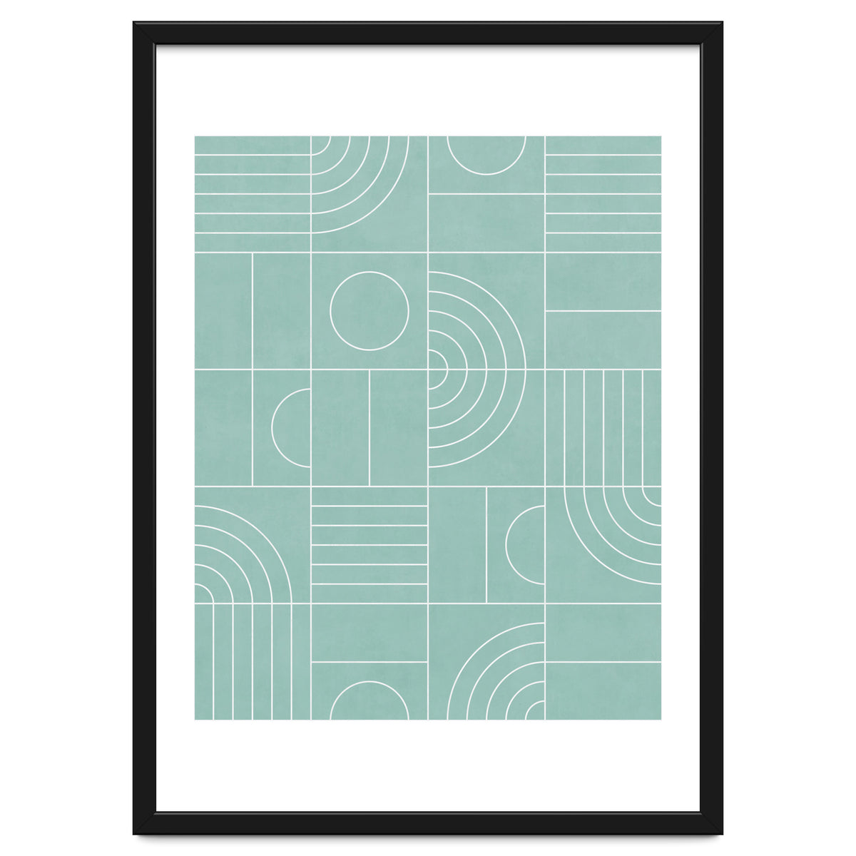 My Favorite Geometric Patterns No.25 - Light Blue