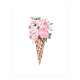 Flower Icecream (Print Only) thumbnail