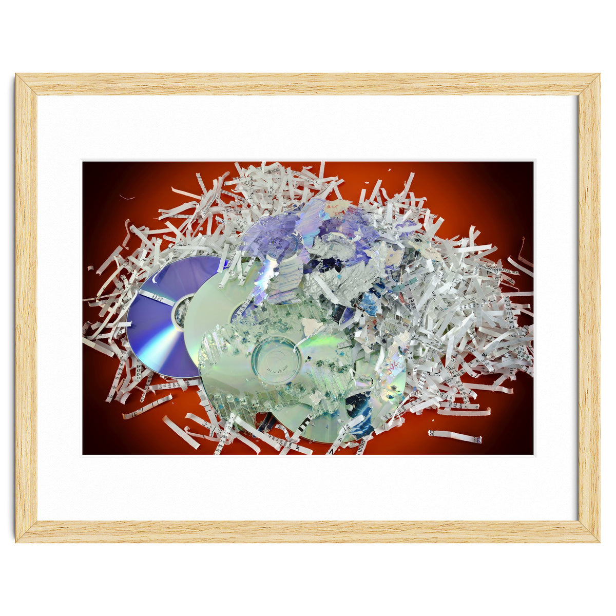 Destroyed information