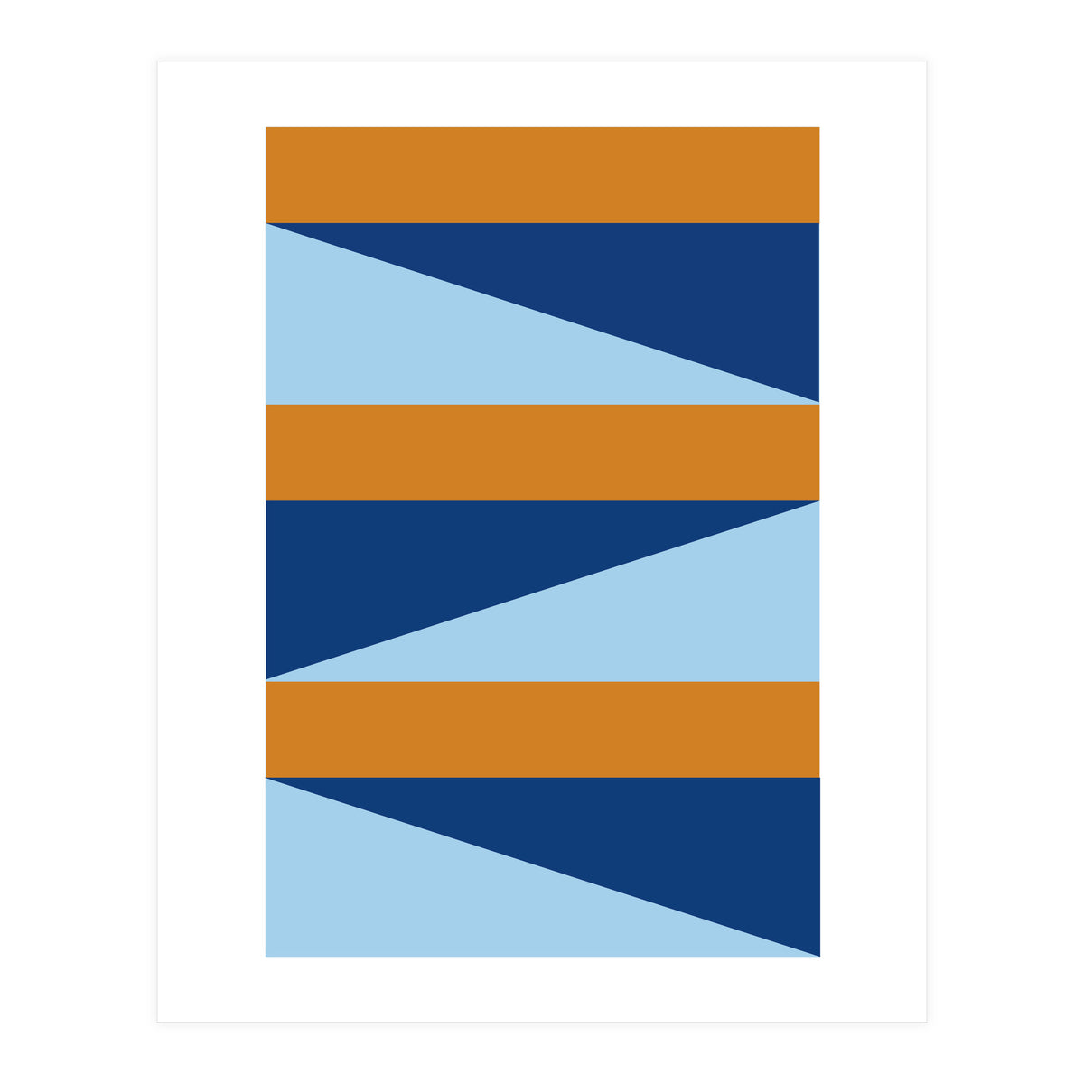 Geometric Minimalist Abstract Modern 1 (Print Only)