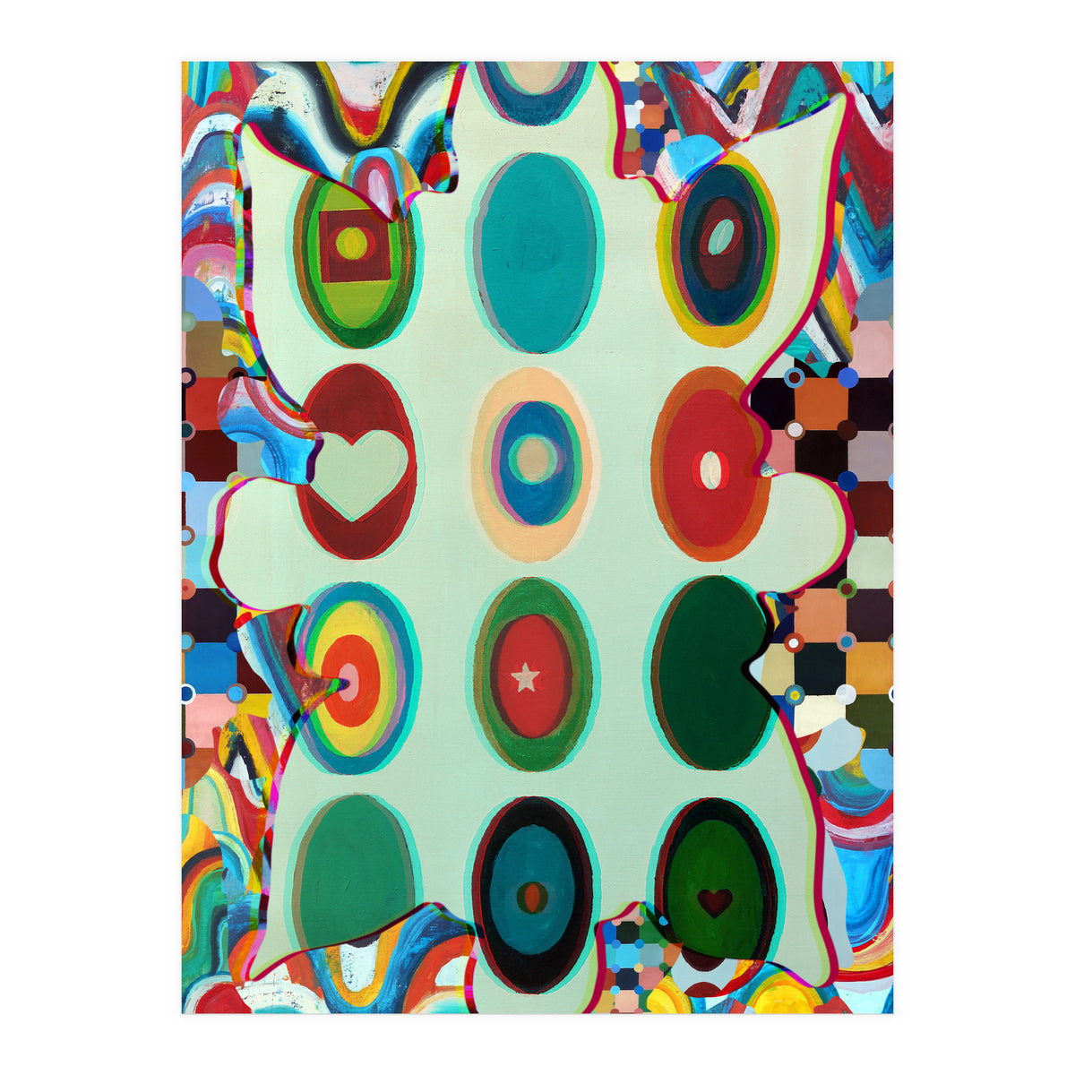 Pop Abstract 2023 Tapiz 96 (Print Only)