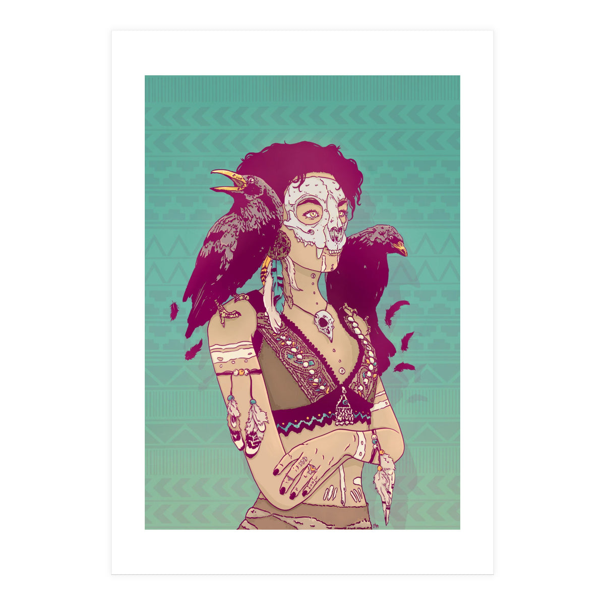 Raven Lady (Print Only)