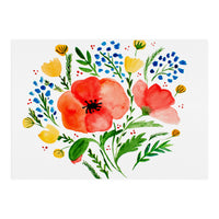 Red Poppies (Print Only)