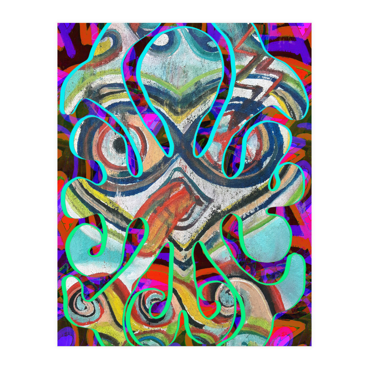 Pop Abstract 2023 Tapiz 56 (Print Only)