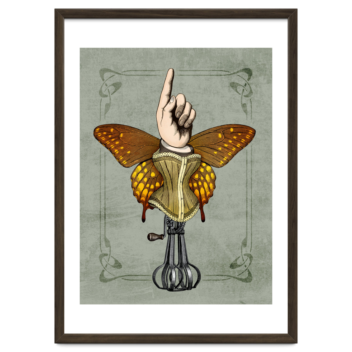 Butterhand Portrait