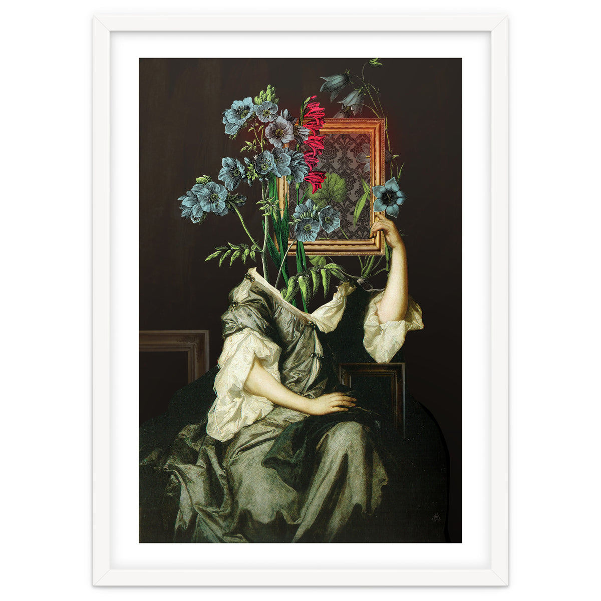 Florales Portrait Disatster