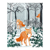Fox Snow Walk (Print Only) thumbnail