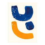 Blue Umbrella For A Yellow Banana (Print Only) thumbnail