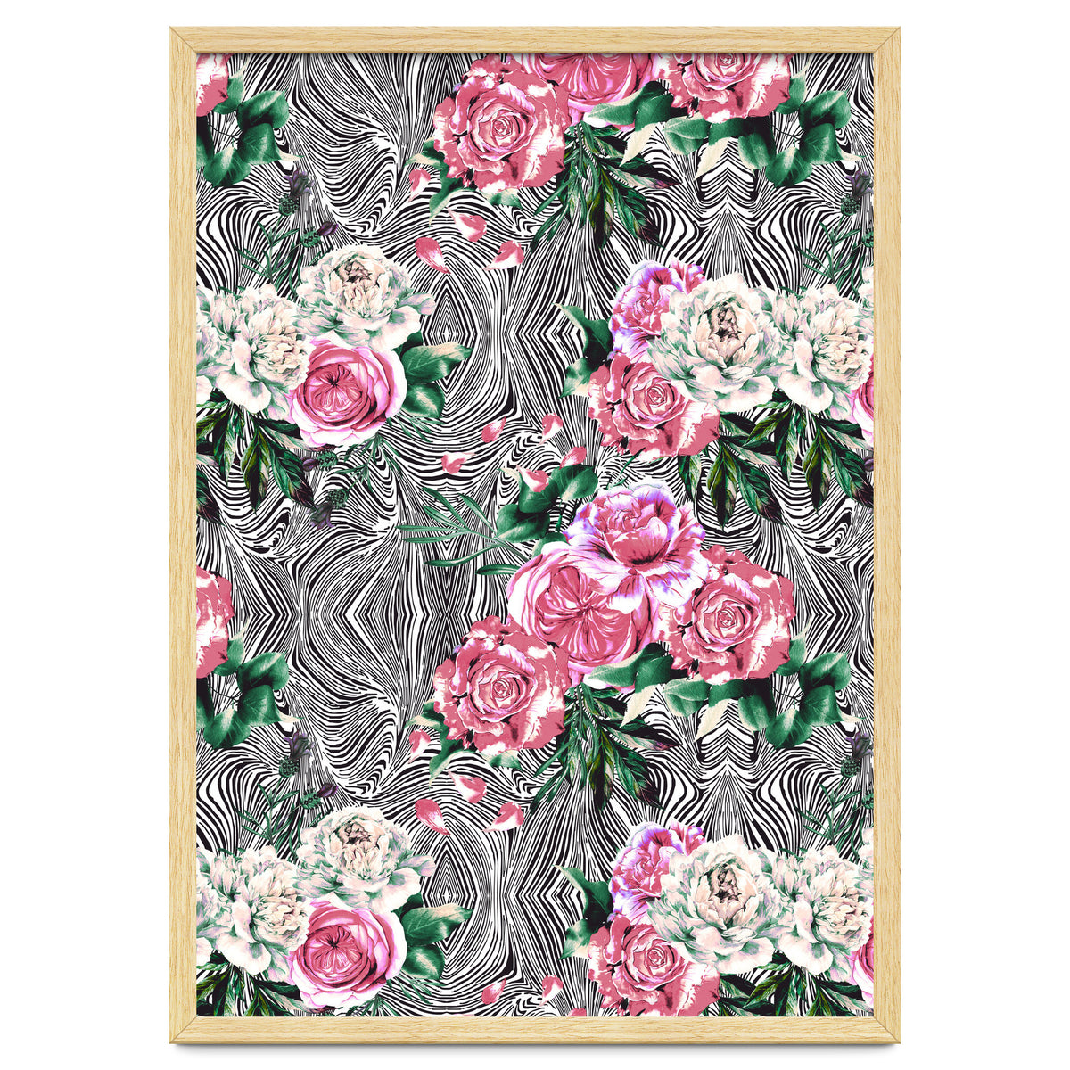 Flowery on linear mosaic