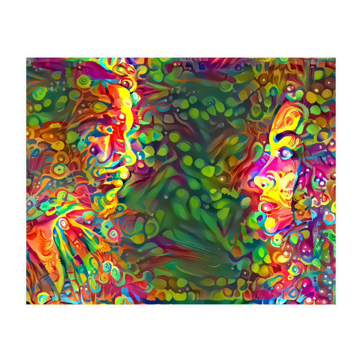 Psychedelic Hearts (Print Only)