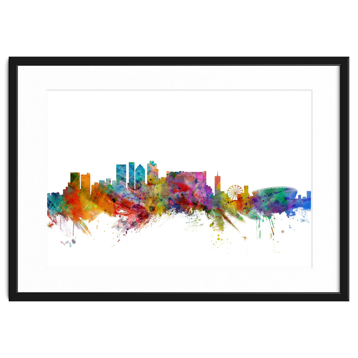 Cape Town South Africa Skyline