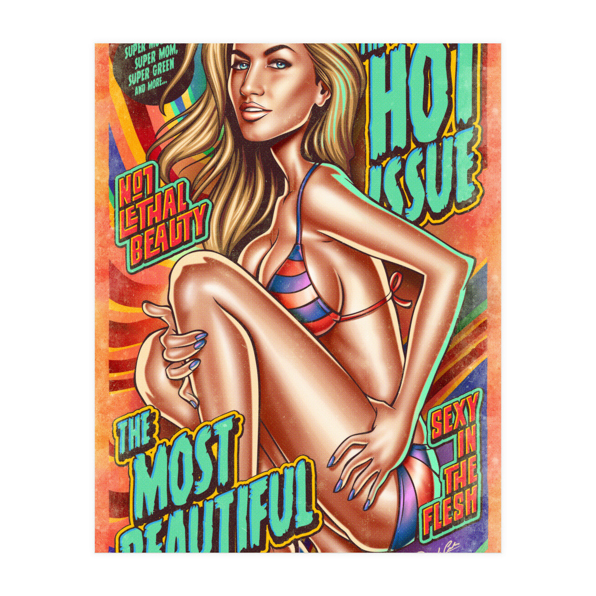The Mos Beautiful Girl In The World (Print Only)