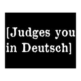Judges You In Deutsch (Print Only) thumbnail