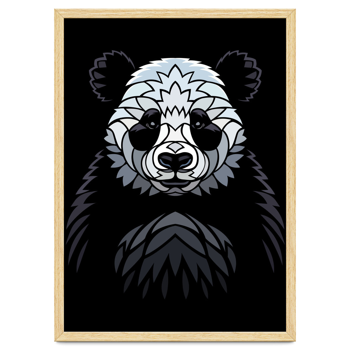 Tribal frontal Panda