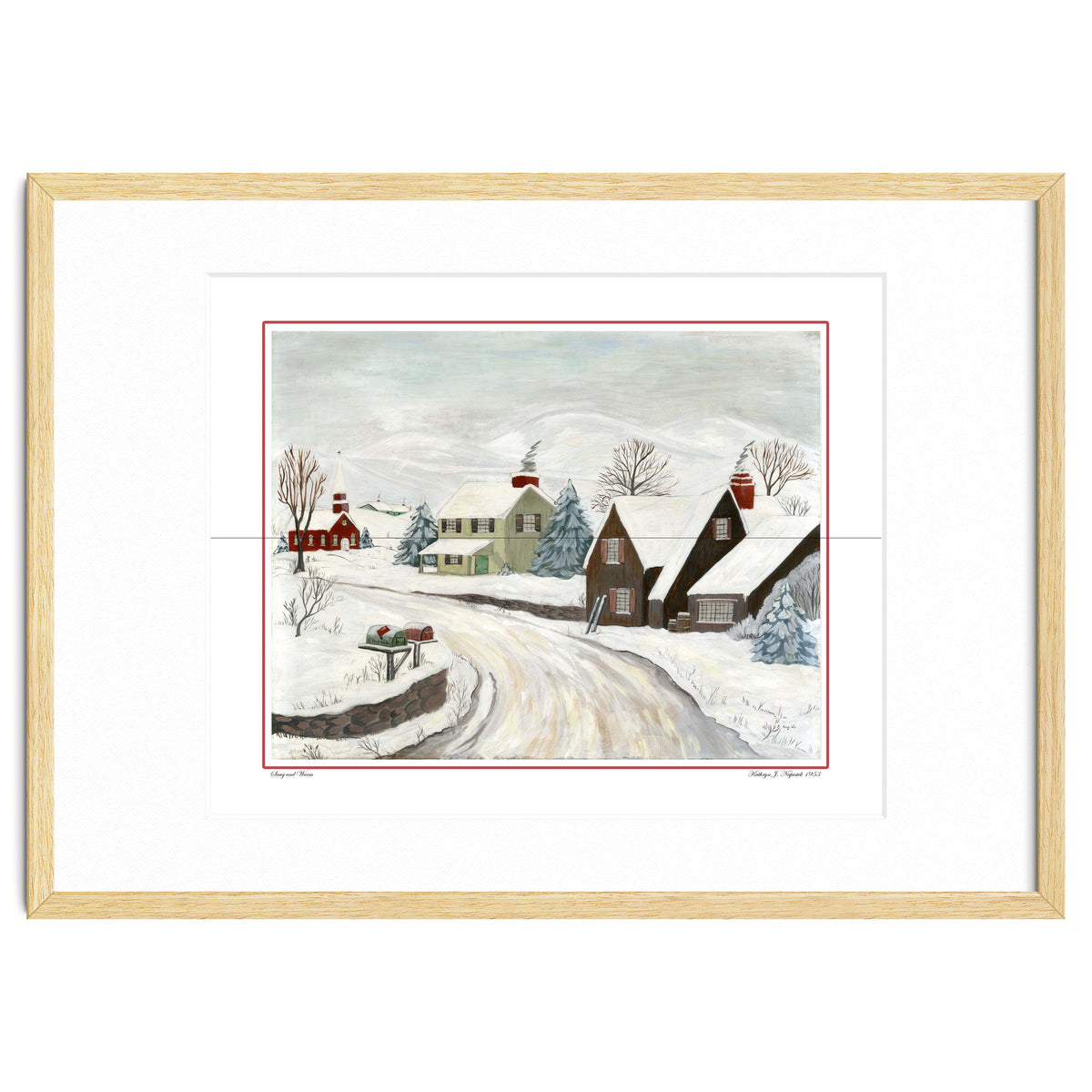 Snug & Warm Watercolor