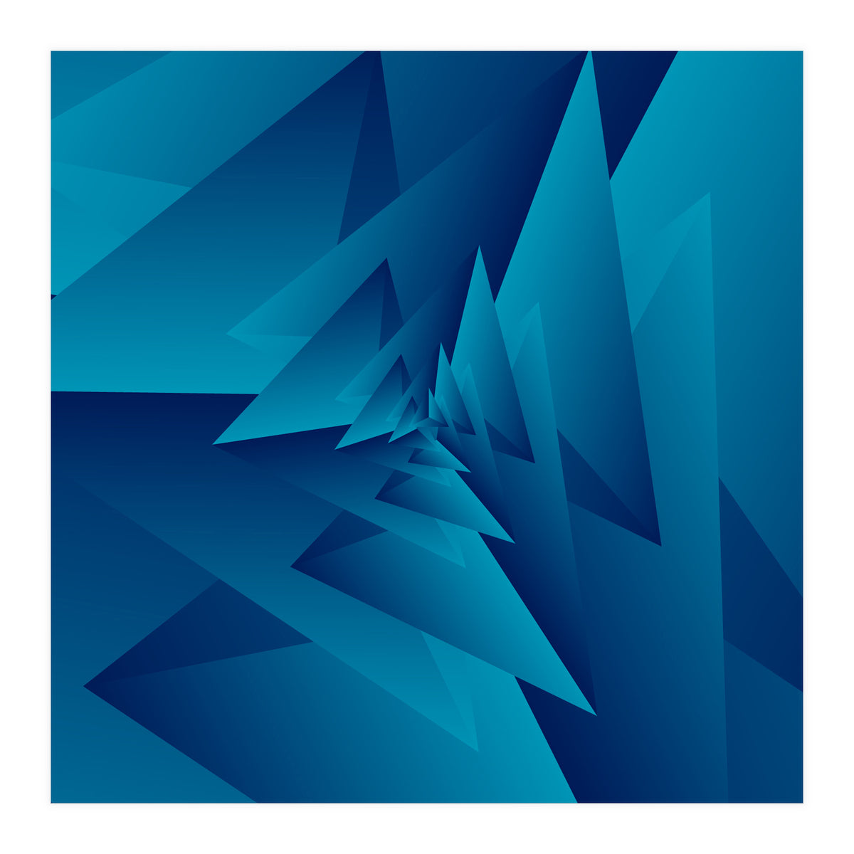 Crazy Traingle Pattern (Print Only)