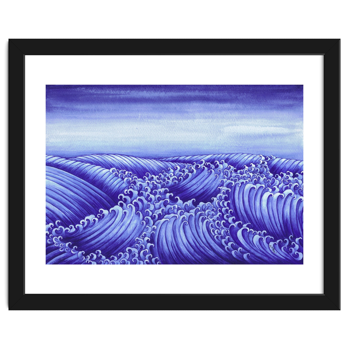 Turbulent Water Triptych part 2