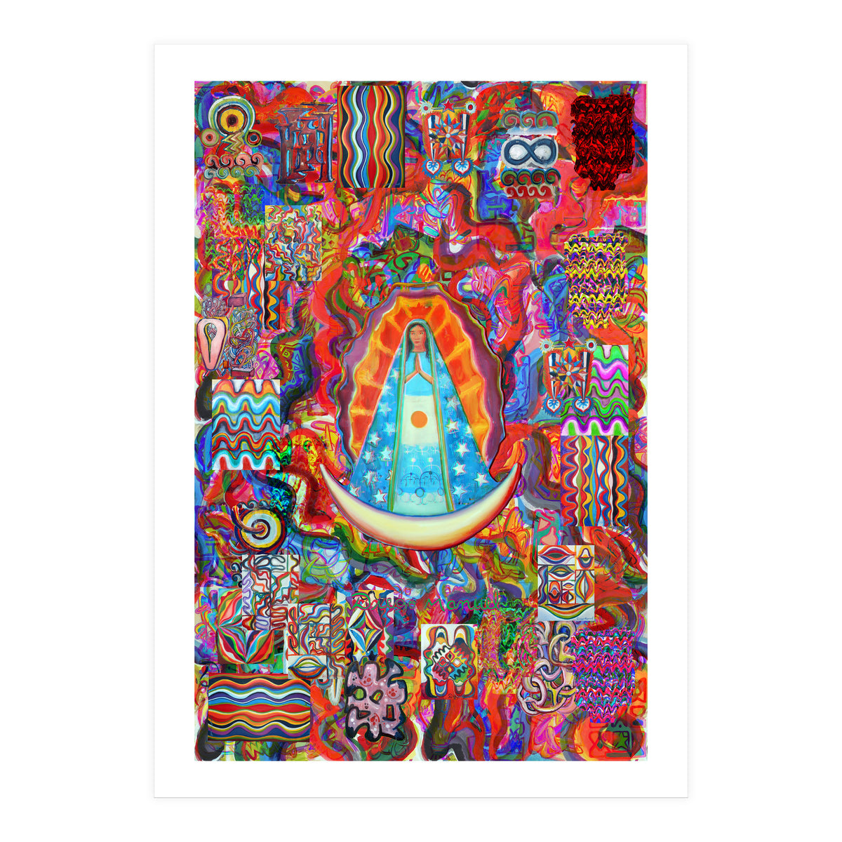 New Graffiti2022 Virgen De Lujan 5 (Print Only)