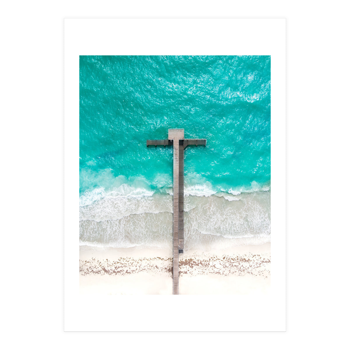 Coogee Jetty, Perth, Wa (Print Only)