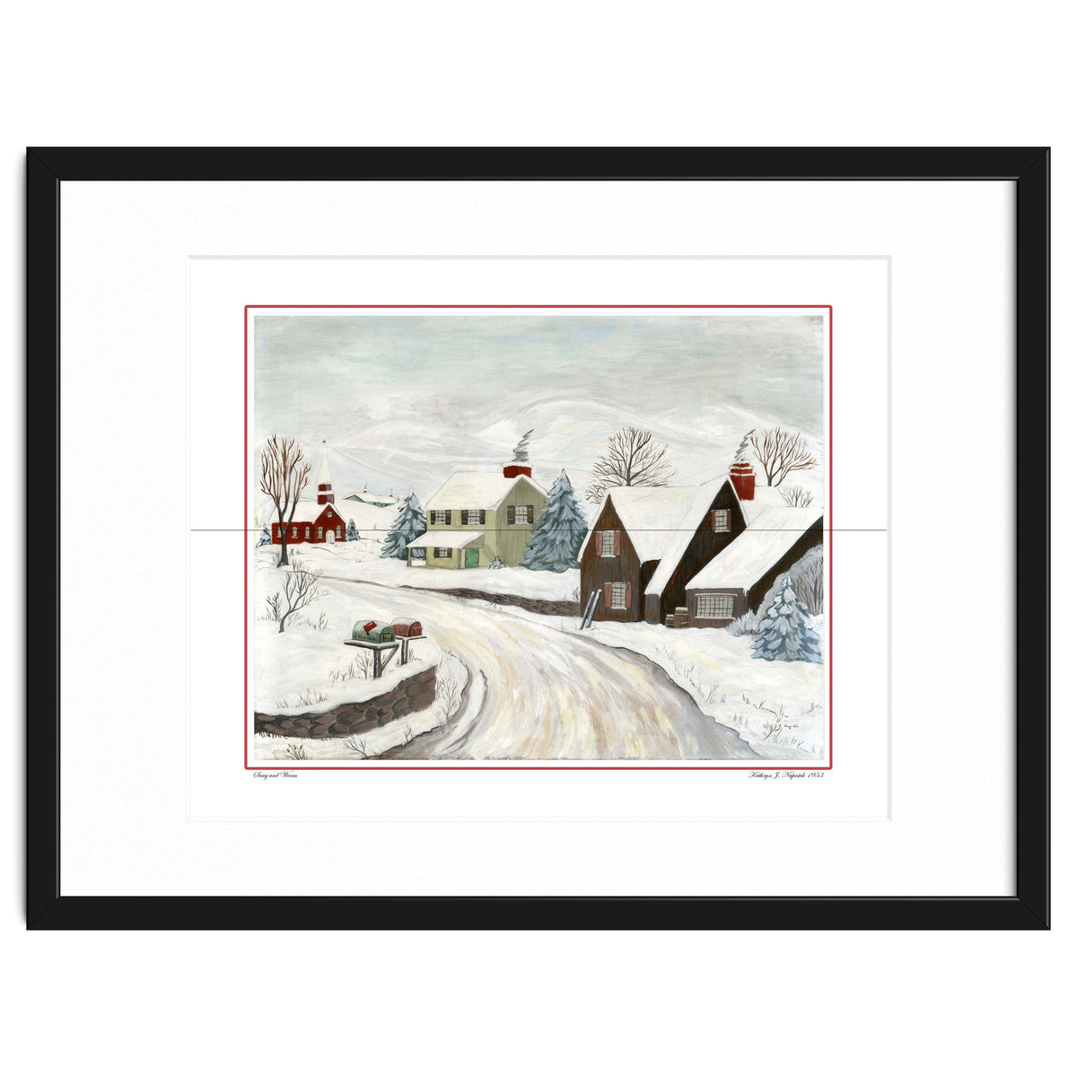 Snug & Warm Watercolor