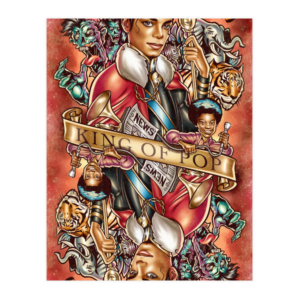 King Of Pop (Print Only)