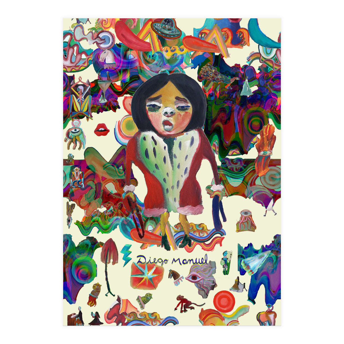 Graffitis 2021 Tapiz 57 B (Print Only)