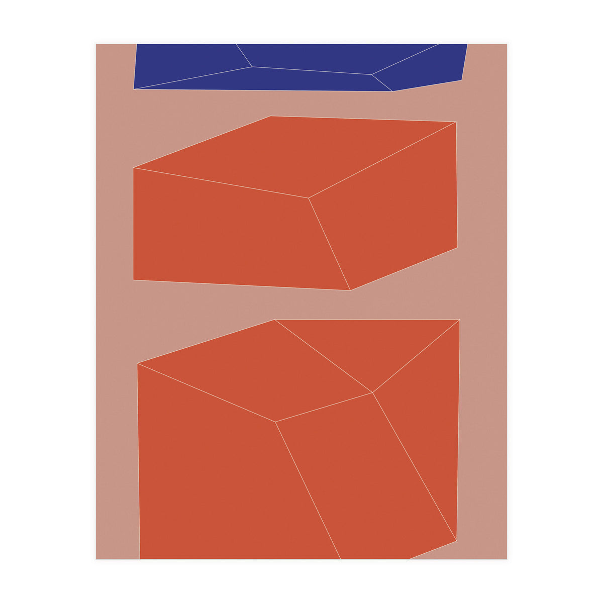 Minimal Geometry No 9 (Print Only)