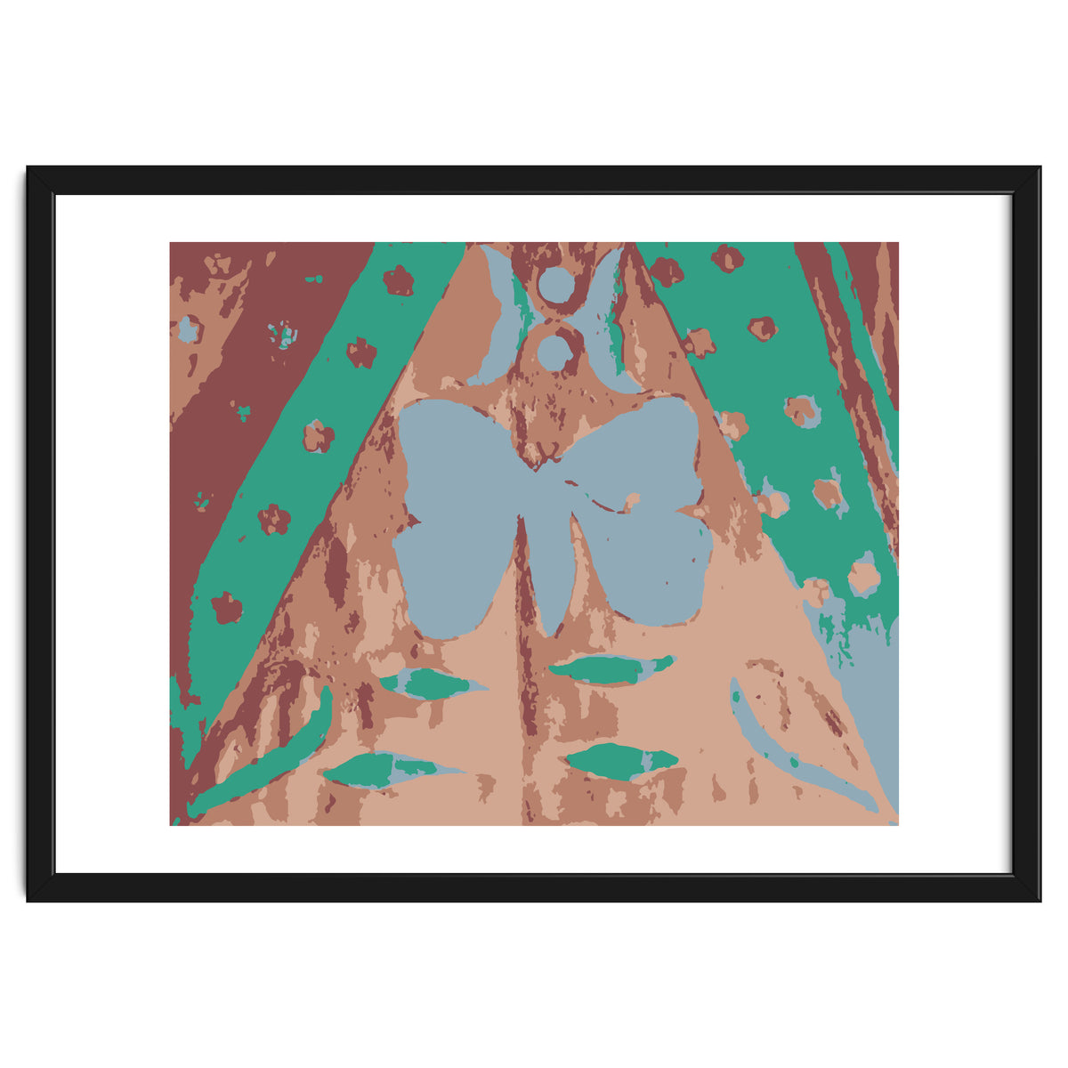 Butterfly Flower Array Art