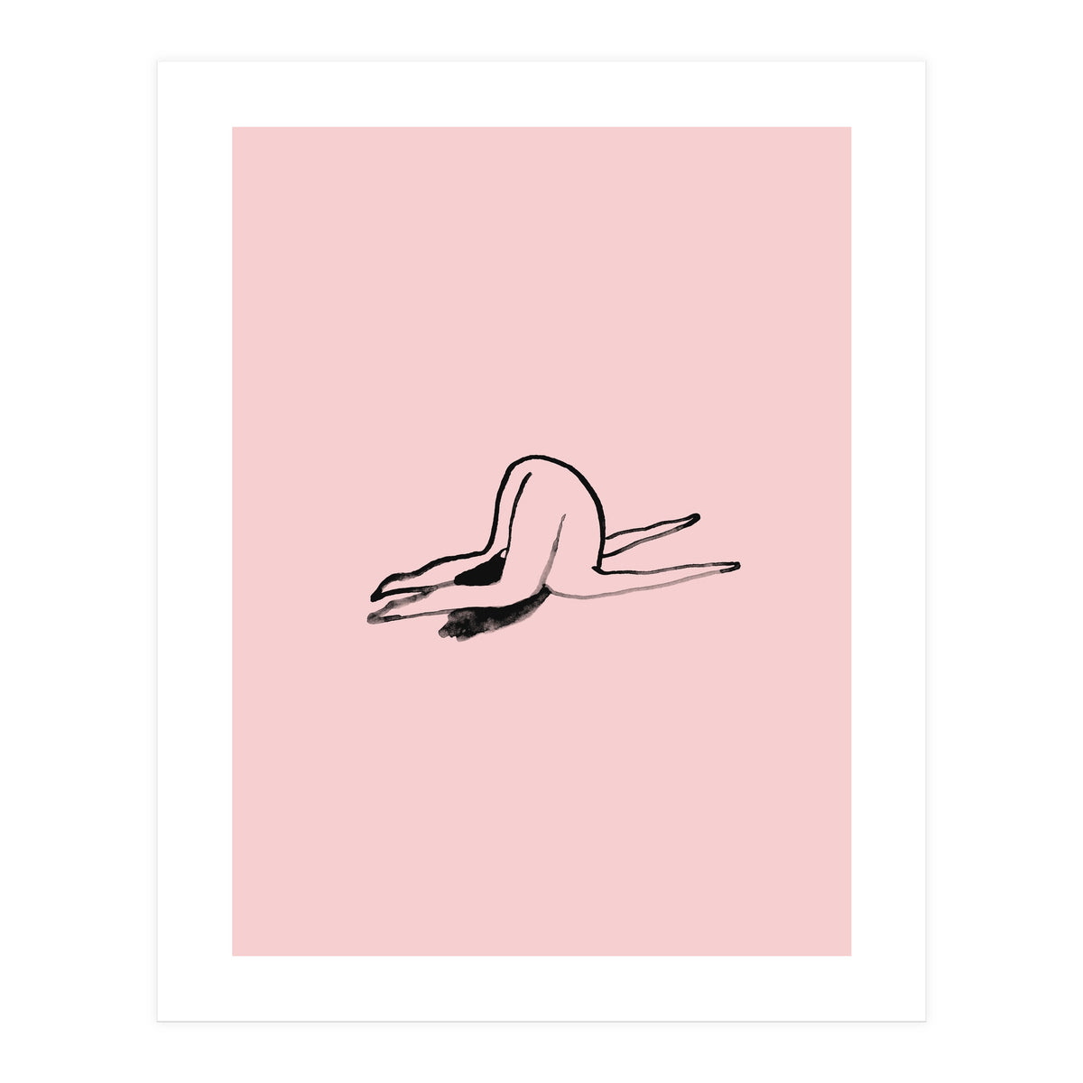 Earpressurepose (Print Only)