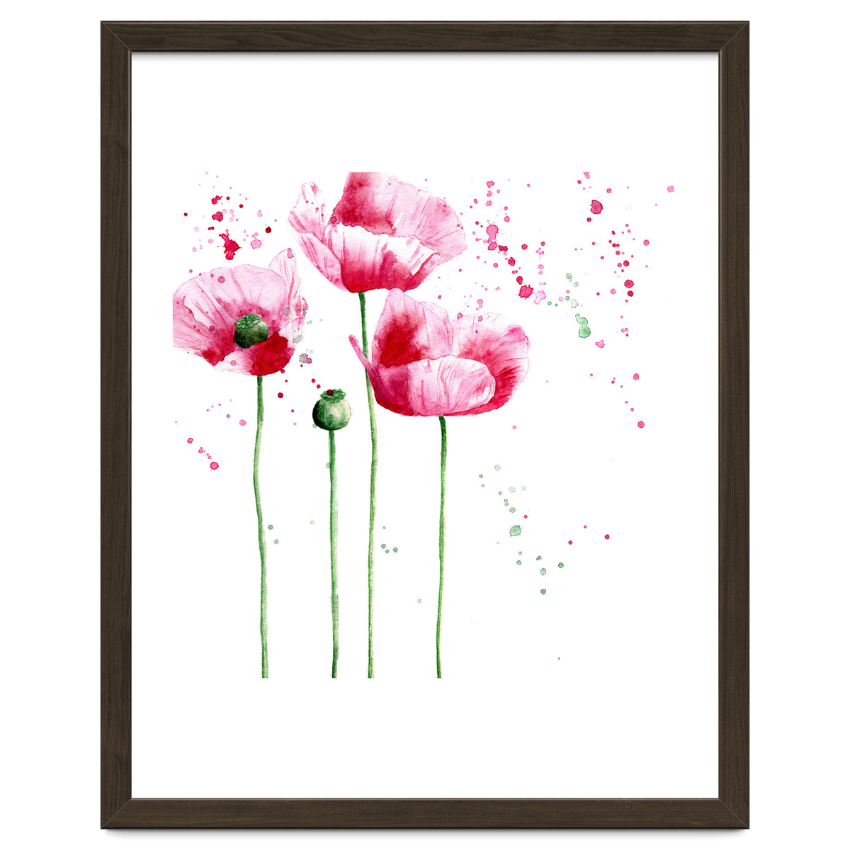 Poppies || watercolor