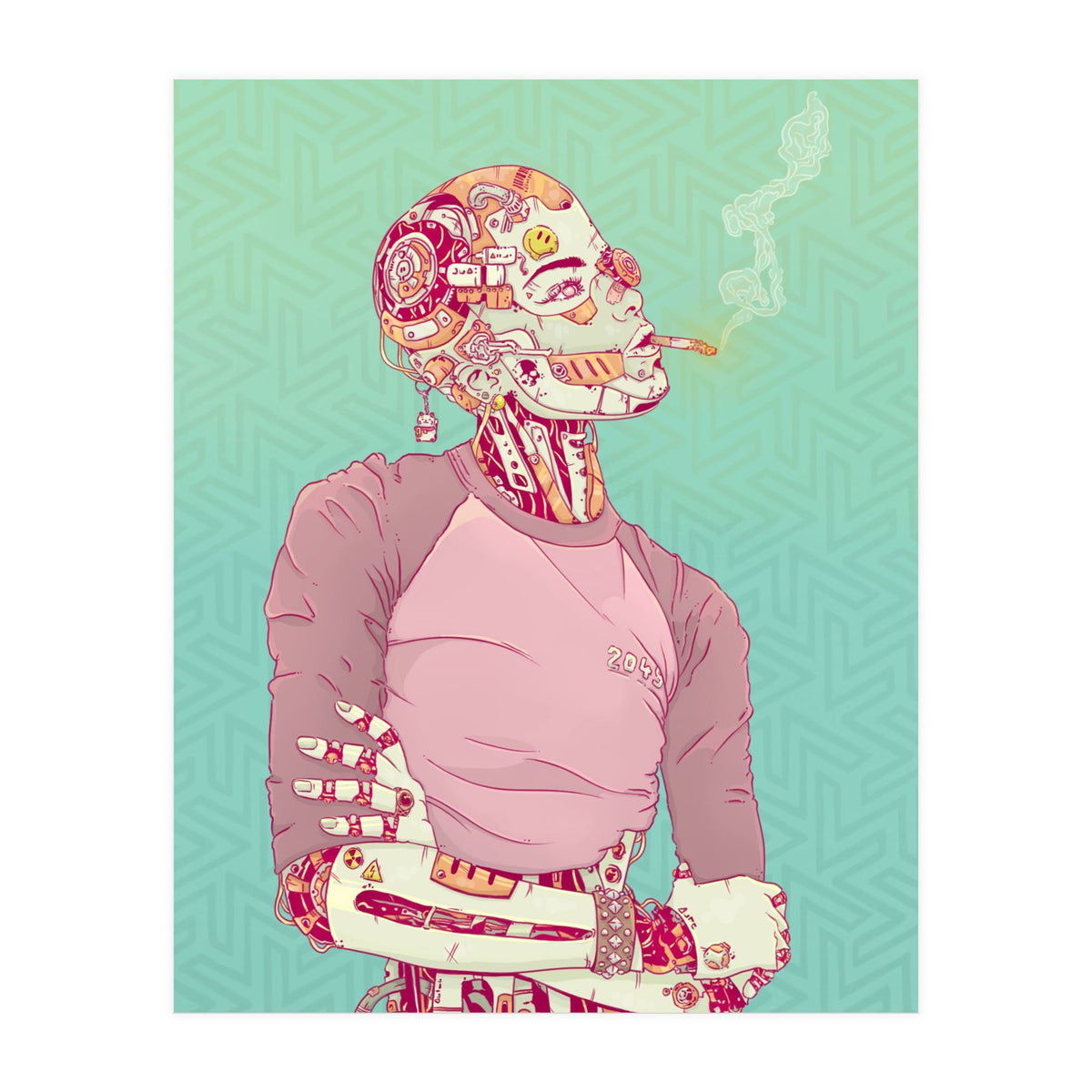 Nostalgic Lady (Print Only)