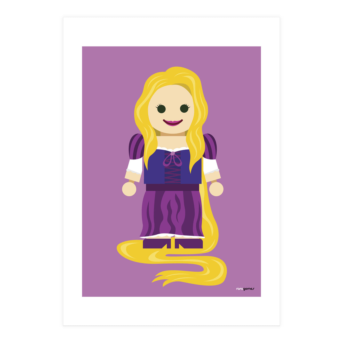 Rapunzel Toy (Print Only)