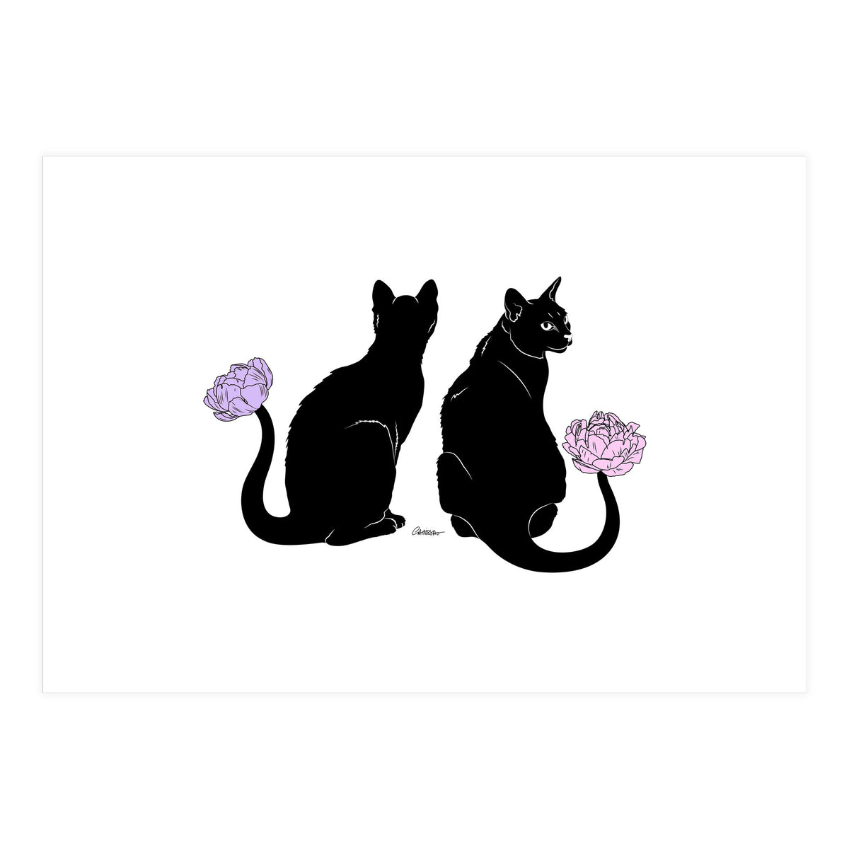Flower Cats (Print Only)