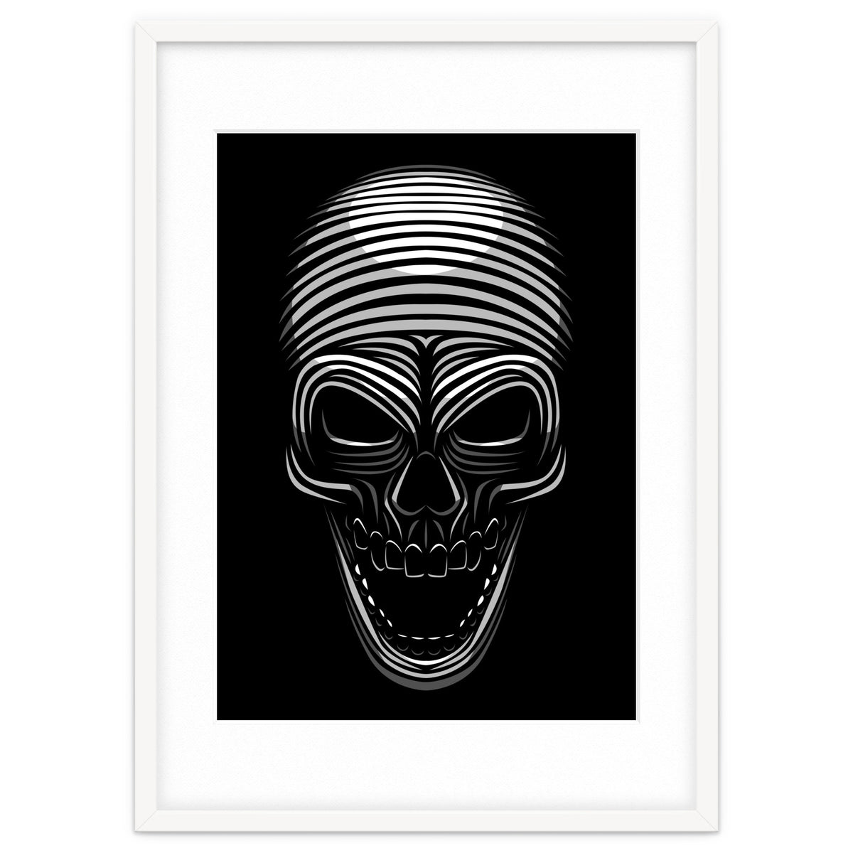 Lines Skull