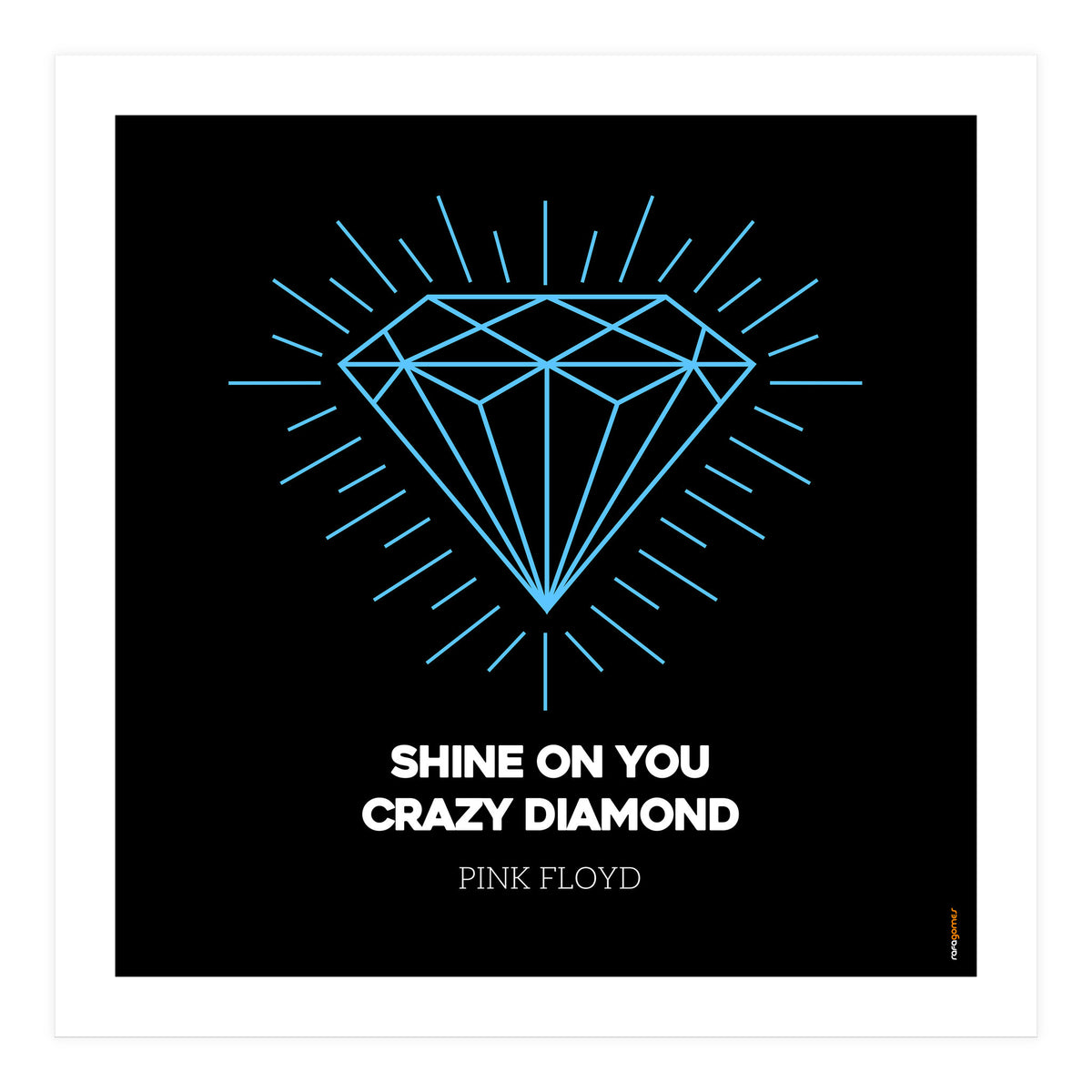 Pink Floyd Shine On You Crazy Diamond (Print Only)