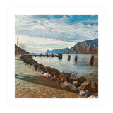 Ducks on Lake Garda, Italy. (Print Only) thumbnail