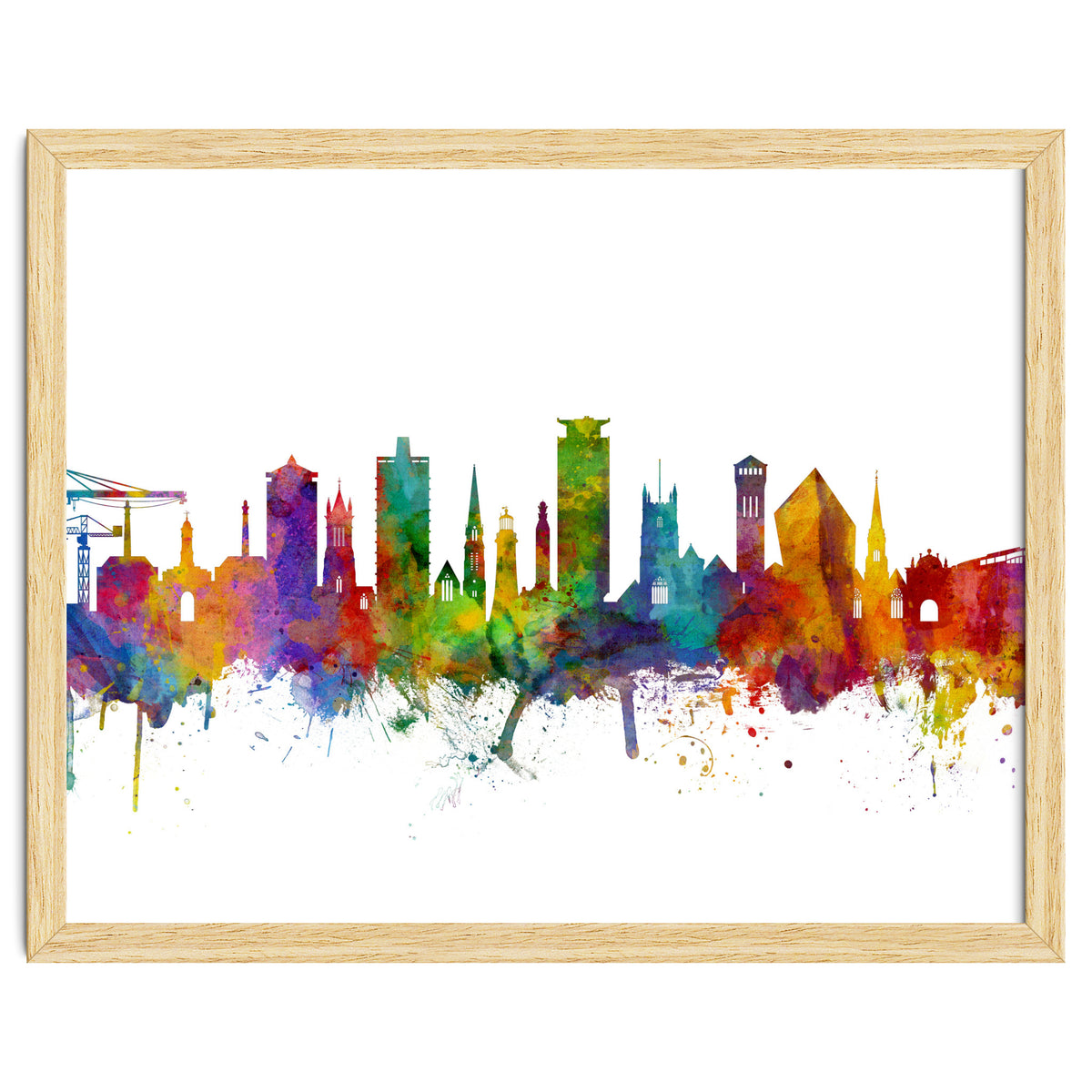 Plymouth England Skyline