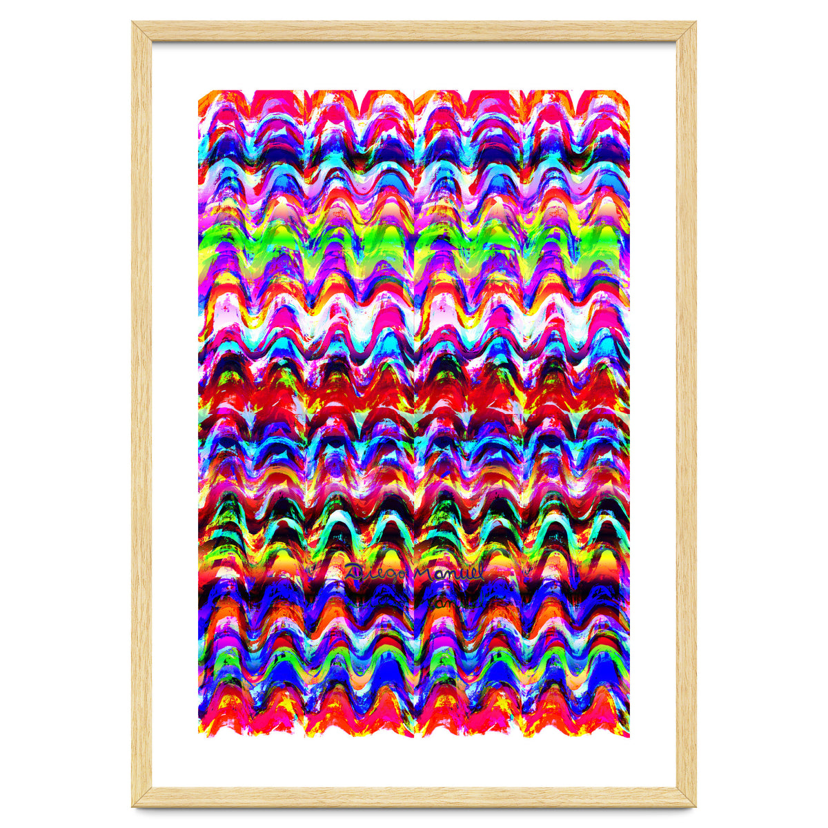 Pop abstract color full