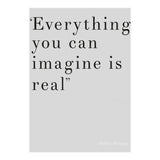 Everything You Can Imagine By Picasso, Grey (Print Only) thumbnail