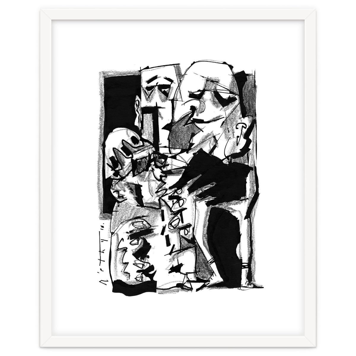 Chapter One: Never Talk With Strangers - b&w